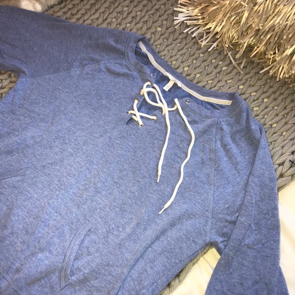 Blue Victoria Secret Sweatshirt
